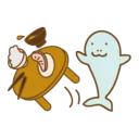 😠 emoji dugong time Telegram sticker 12 of 40