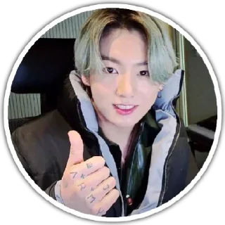 👍 emoji BTS Telegram sticker 6 of 100
