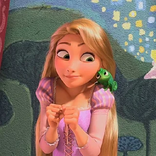🏮 emoji Rapunzel - @staciegwen Telegram sticker 14 of 50