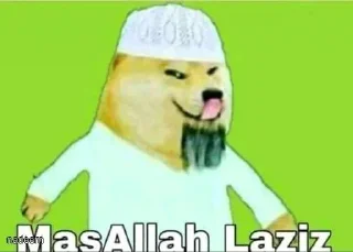 Sticker from @kanishk_memer Anti mulla part 3