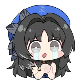 😭 emoji Wuthering by @ishigane Telegram sticker 7 of 24