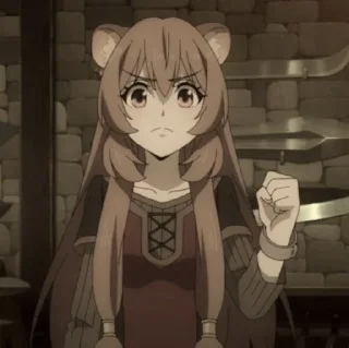 📻 emoji ꐑꐑ . RAPHTALIA  ⋆  @meowkasa Telegram sticker 14 of 45