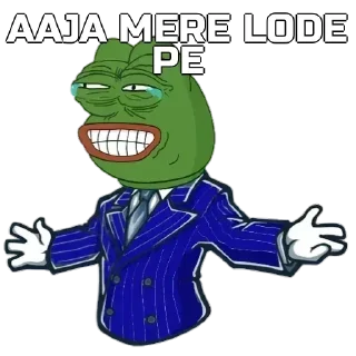 😎 emoji INDIA WALE JOHNNY SINS OP Telegram sticker 10 of 68