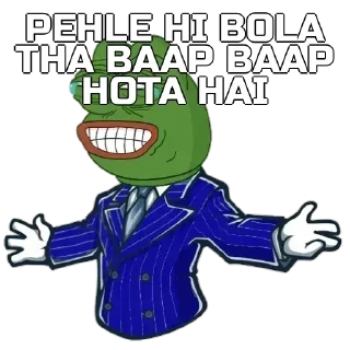 😎 emoji INDIA WALE JOHNNY SINS OP Telegram sticker 6 of 68