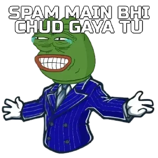 😎 emoji INDIA WALE JOHNNY SINS OP Telegram sticker 22 of 68