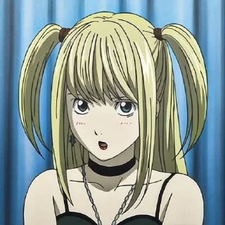 ✖️ emoji Misa Amane ҂ @StickerAnimePack Telegram sticker 24 of 85