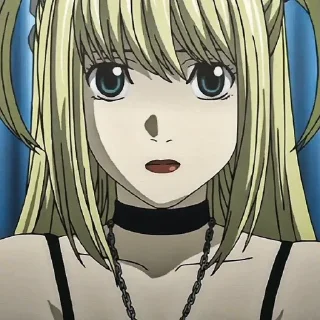 ✖️ emoji Misa Amane ҂ @StickerAnimePack Telegram sticker 14 of 85