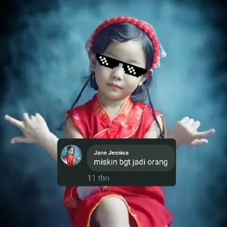 😎 emoji Jessica Jane Once Said #?!?# Telegram sticker 16 of 16