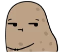 😑 emoji Worthless Potato Telegram sticker 6 of 40