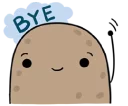 👋 emoji Worthless Potato Telegram sticker 20 of 40