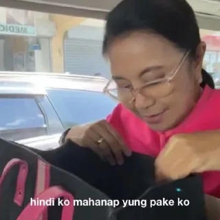 Sticker from madam leni memes.