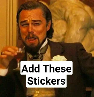😁 emoji Dicaprio Telegram sticker 13 of 23
