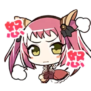 🙁 emoji 超異域公主連結！Re: Dive 貼圖集 Telegram sticker 17 of 32