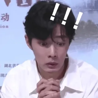 ❗️ emoji 肖战 - Bern Telegram sticker 24 of 120