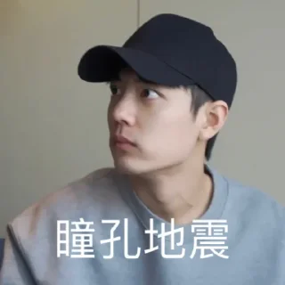 😳 emoji 肖战 - Bern Telegram sticker 23 of 120