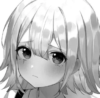 🖤 emoji Dark Anime girls [ @Cutie_Riya ] Telegram sticker 13 of 28