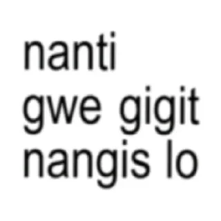 Sticker from cewe jungwon