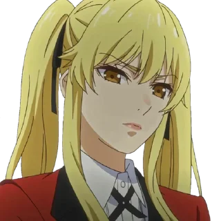 😠 emoji Kakegurui ➜ @animee_stickers Telegram sticker 19 of 65