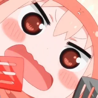 ✨ emoji Umaru Doma ҂ @stikeranimee Telegram sticker 14 of 50