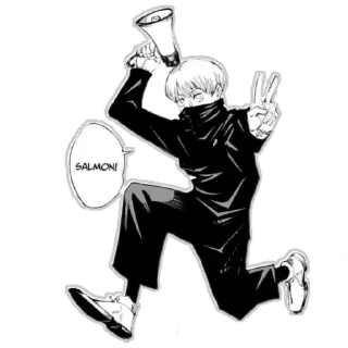 ✌ emoji SatoruFriends @stikerkyo Telegram sticker 24 of 85