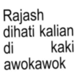 📝 emoji aku cinta rajash Telegram sticker 7 of 7