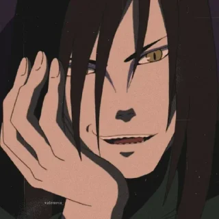 🖤 emoji Orochimaru @stickers_clan Telegram sticker 16 of 39