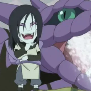 🖤 emoji Orochimaru @stickers_clan Telegram sticker 21 of 39