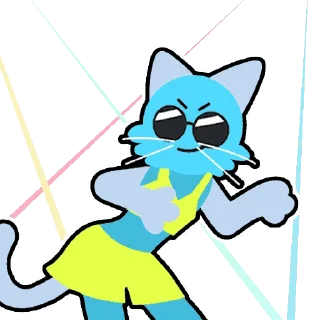 🕺 emoji EmojiCat Telegram sticker 6 of 10