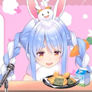 🥕 emoji Pekora ҂ @stikeranimee Telegram sticker 21 of 50