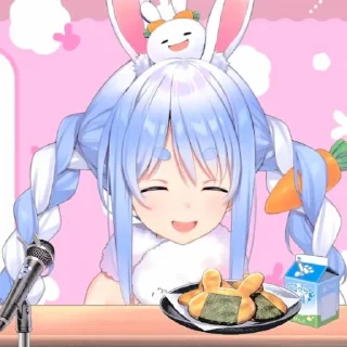 🥕 emoji Pekora ҂ @stikeranimee Telegram sticker 22 of 50
