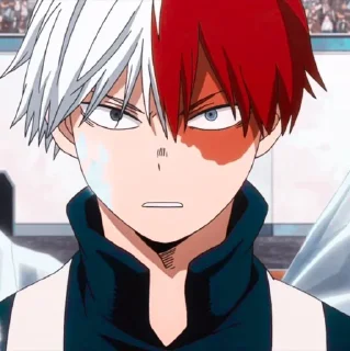 🥢 emoji Todoroki shouto @yorabells Telegram sticker 3 of 35