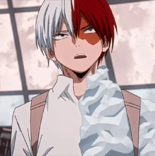 🥢 emoji Todoroki shouto @yorabells Telegram sticker 22 of 35