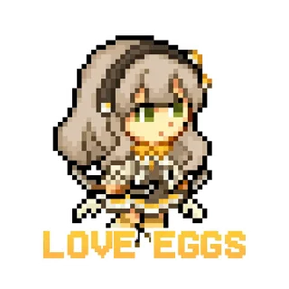 🥚 emoji Princess Striker Animated Telegram sticker 5 of 11