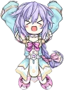 😆 emoji Chibi Telegram sticker 18 of 119