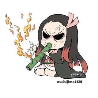 🚬 emoji Chibi Telegram sticker 13 of 65