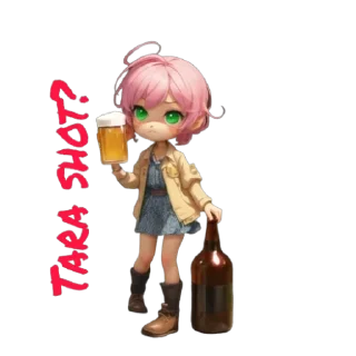 🍺 emoji Chibi Telegram sticker 6 of 50