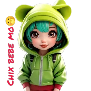 Sticker from Chibi