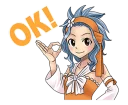 👌 emoji Fairy Tail Telegram sticker 19 of 40