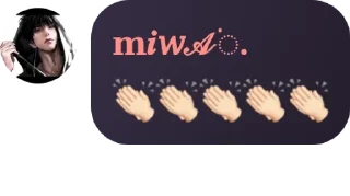 👏 emoji miwastcbubble Telegram sticker 9 of 17