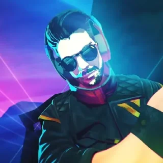 🤬 emoji DJ Alok [ @Koroukawa X @YachiWibu ] Telegram sticker 10 of 51