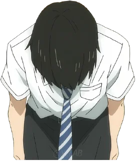 🙇‍♂️ emoji Kimi wa Houkago Insomnia @Y2LAB Telegram sticker 24 of 39