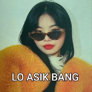 😎 emoji BTR Soojin Telegram sticker 5 of 19