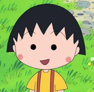 💘 emoji Maruko chan Telegram sticker 18 of 18