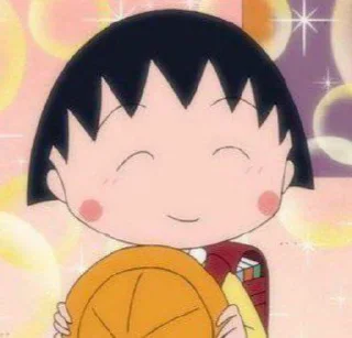 💘 emoji Maruko chan Telegram sticker 5 of 18