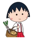 🌽 emoji Maruko Chan Telegram sticker 20 of 40