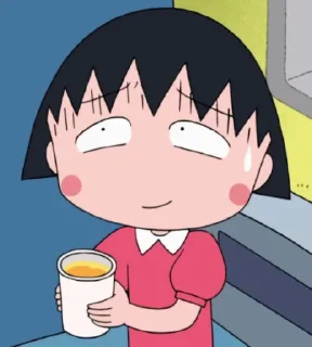 💘 emoji Maruko chan Telegram sticker 15 of 18