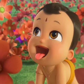 😜 emoji Sayana - Bheem Telegram sticker 10 of 43