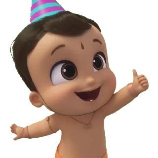 👍 emoji Sayana - Bheem Telegram sticker 17 of 43