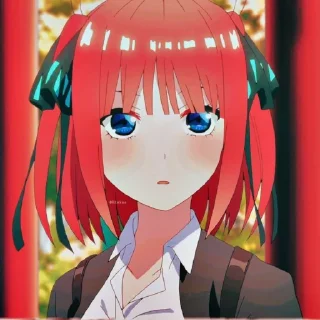🌸 emoji Nino Nakano 2 @LR404Y Telegram sticker 12 of 25