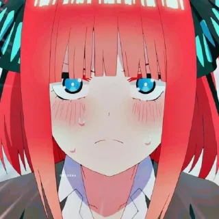 🍡 emoji Nino Nakano 2 @LR404Y Telegram sticker 6 of 25